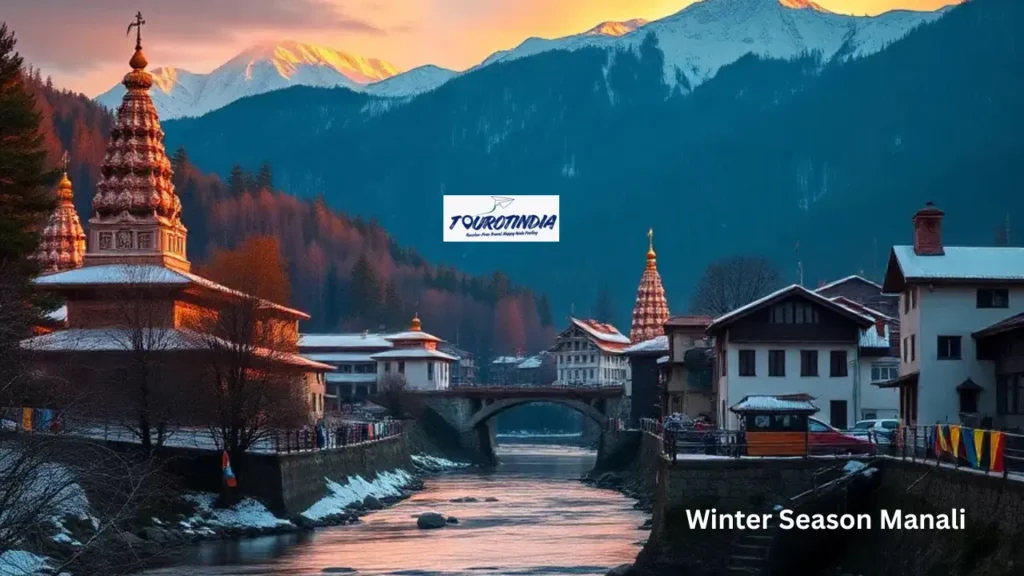 Image of winter season in manali